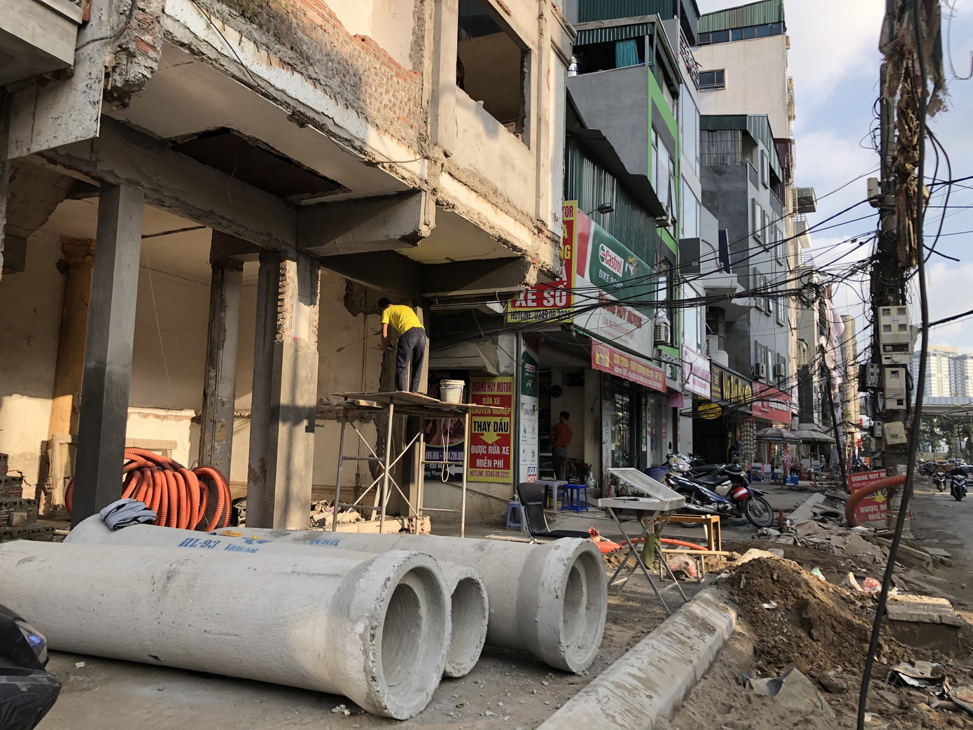 Thi công ì ạch, đường Vũ Trọng Phụng thành nỗi ám ảnh với người dân Thủ đô ảnh 3