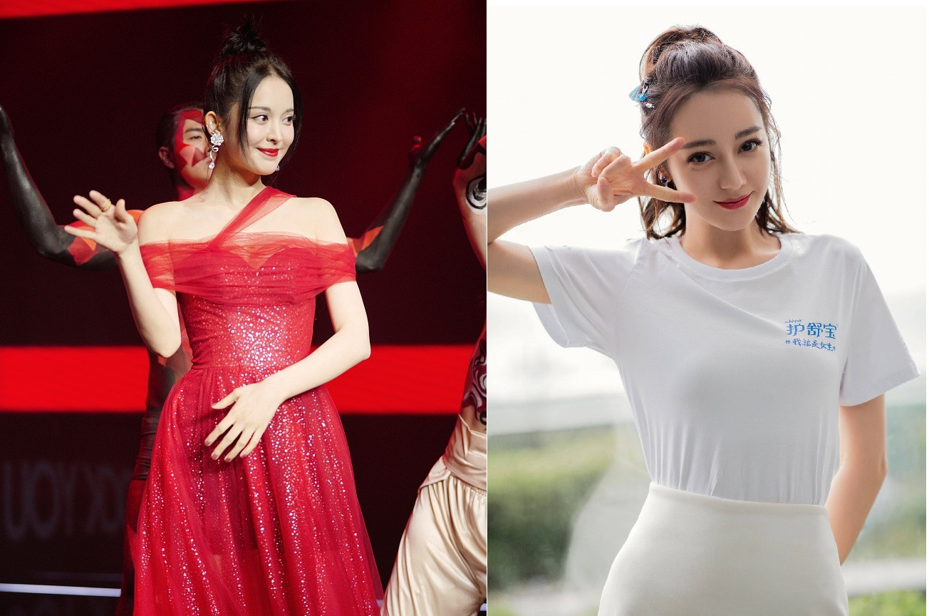 'Mỹ nhân Tân Cương' Na Trát diện váy cúp ngực gợi cảm 'đọ dáng' cùng Địch Lệ Nhiệt Ba ảnh 9