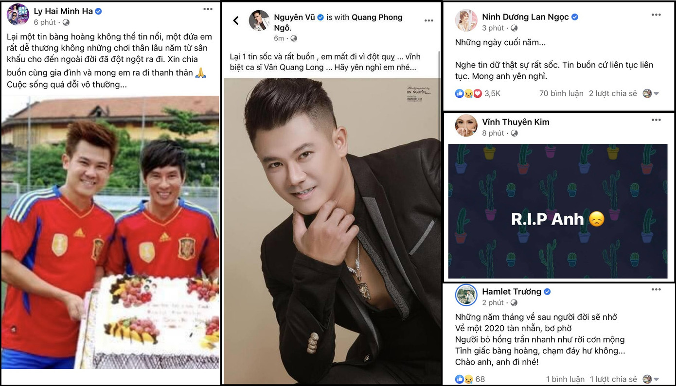Nghệ sĩ Việt: Người bàng hoàng bật khóc, kẻ không tin Vân Quang Long ra đi mãi mãi ảnh 4