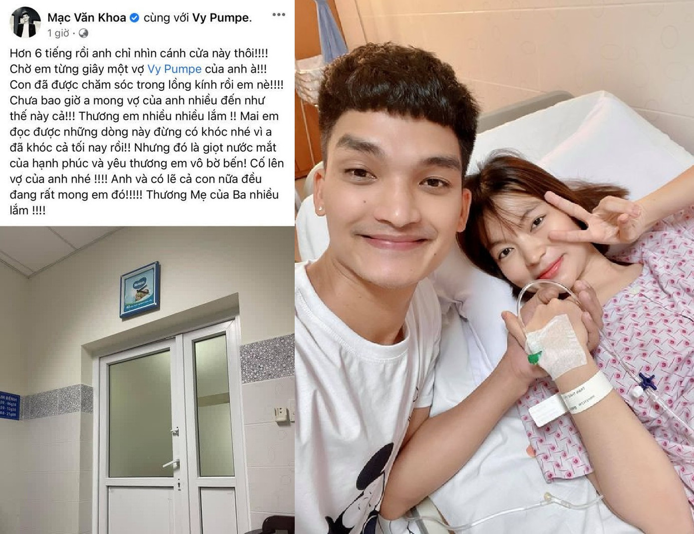 Dàn sao Việt chúc mừng vợ chồng Mạc Văn Khoa đón con gái đầu lòng ảnh 1