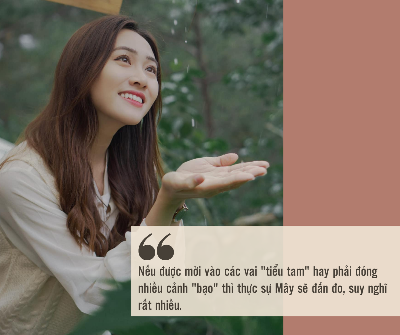 Trúc Mây: Sẽ suy nghĩ nếu được mời đóng cảnh 'nóng' vì sợ không phù hợp ảnh 3