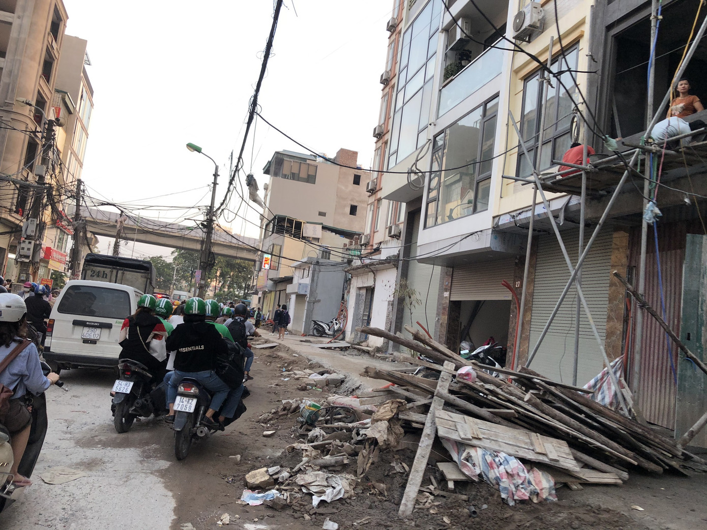 Thi công ì ạch, đường Vũ Trọng Phụng thành nỗi ám ảnh với người dân Thủ đô ảnh 5