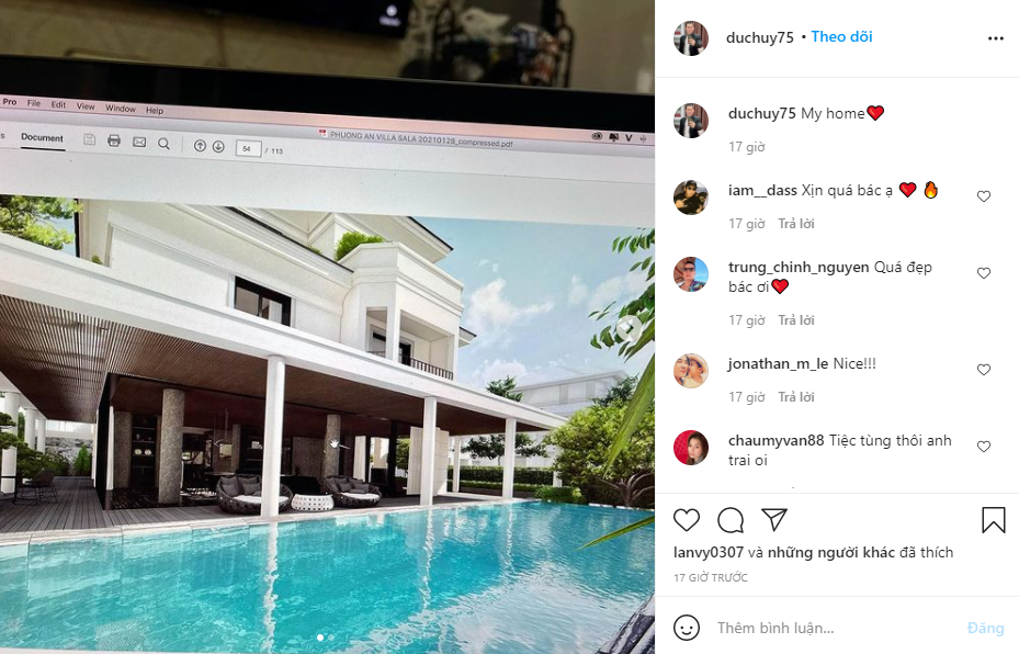 Chồng cũ Lệ Quyên đăng ảnh biệt thự sang chảnh mới tậu ảnh 1