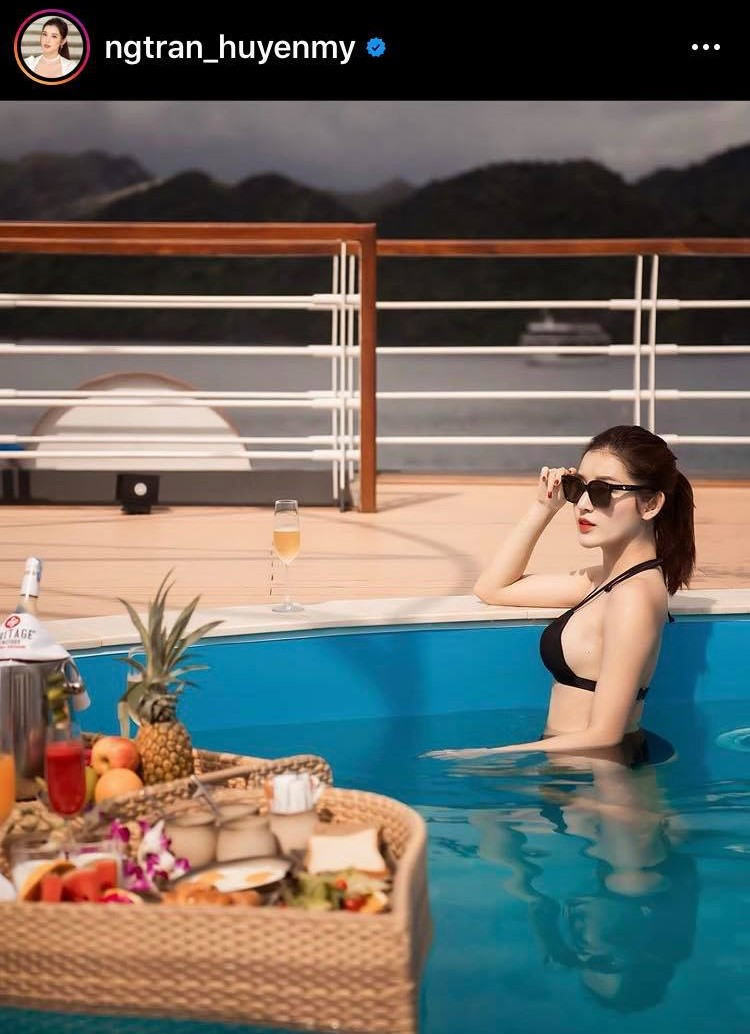 Các hoa hậu, á hậu khoe dáng đẹp ngất ngây với áo tắm ảnh 5