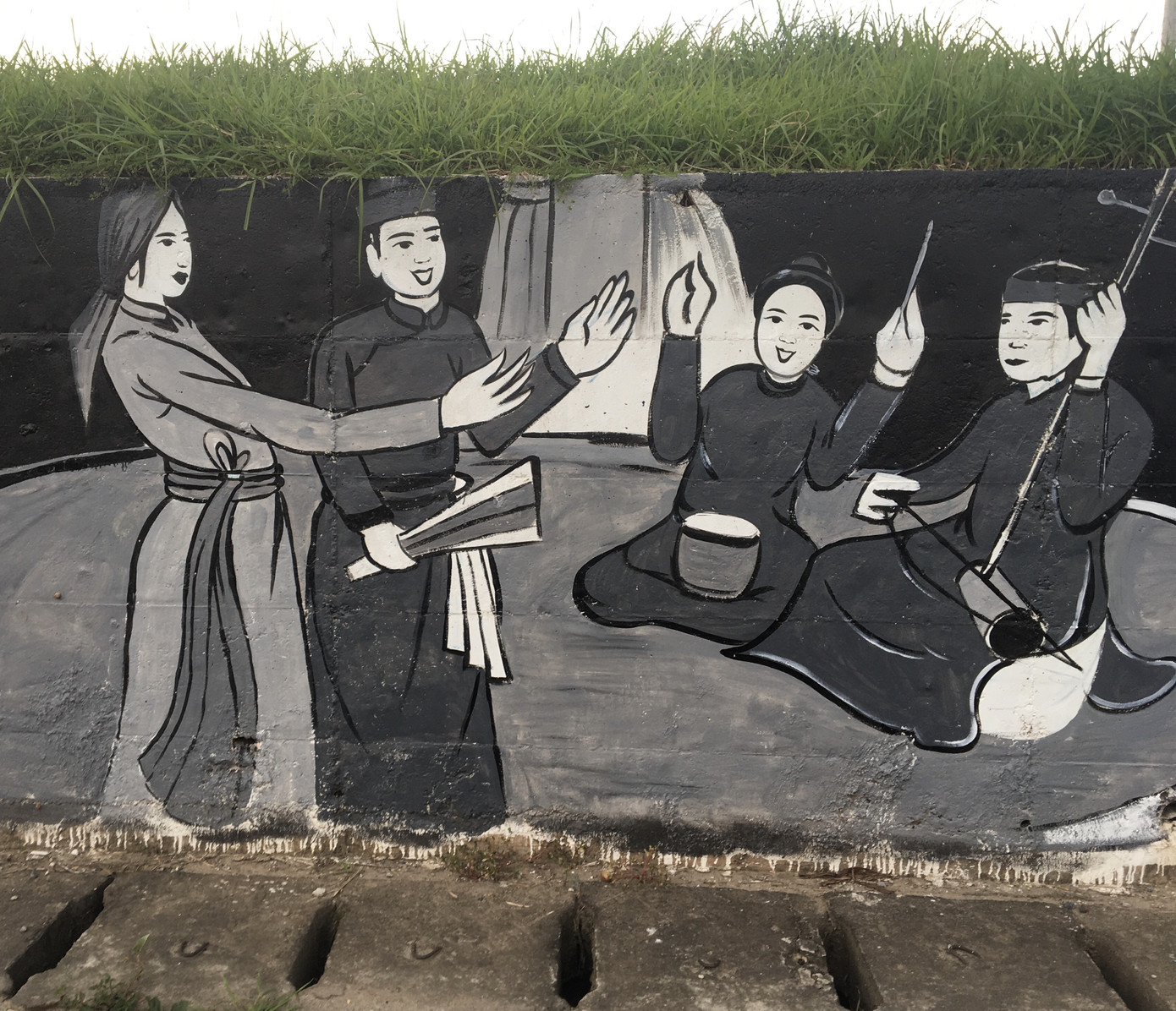 Cận cảnh những tác phẩm bích họa lớn nhất Thủ đô ảnh 24