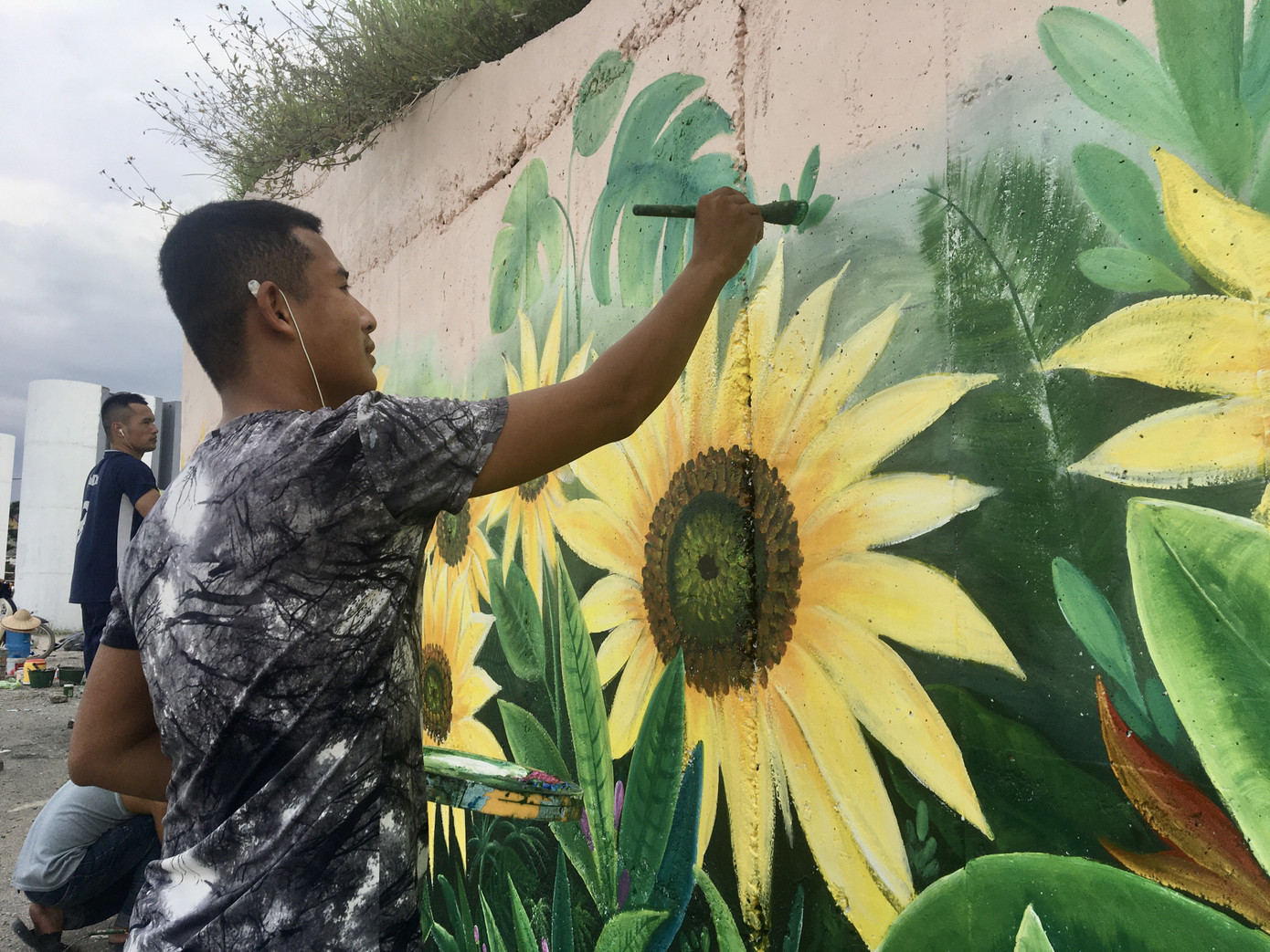 Cận cảnh những tác phẩm bích họa lớn nhất Thủ đô ảnh 20