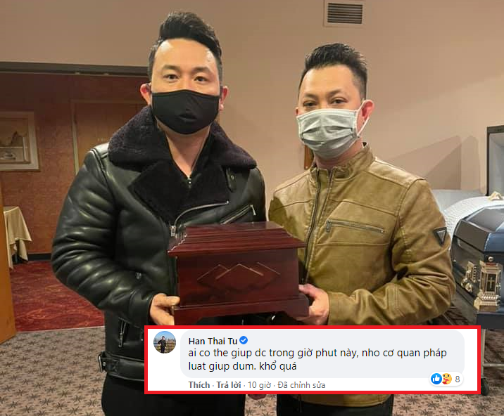 Phẫn nộ kẻ mạo danh lừa vợ Vân Quang Long 100 triệu để đưa tro cốt cố ca sĩ về Việt Nam ảnh 2