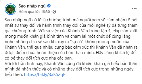 Dàn nghệ sĩ và ekip 'Sao nhập ngũ' lên tiếng bảo vệ Khánh Vân trước làn sóng chỉ trích ảnh 2
