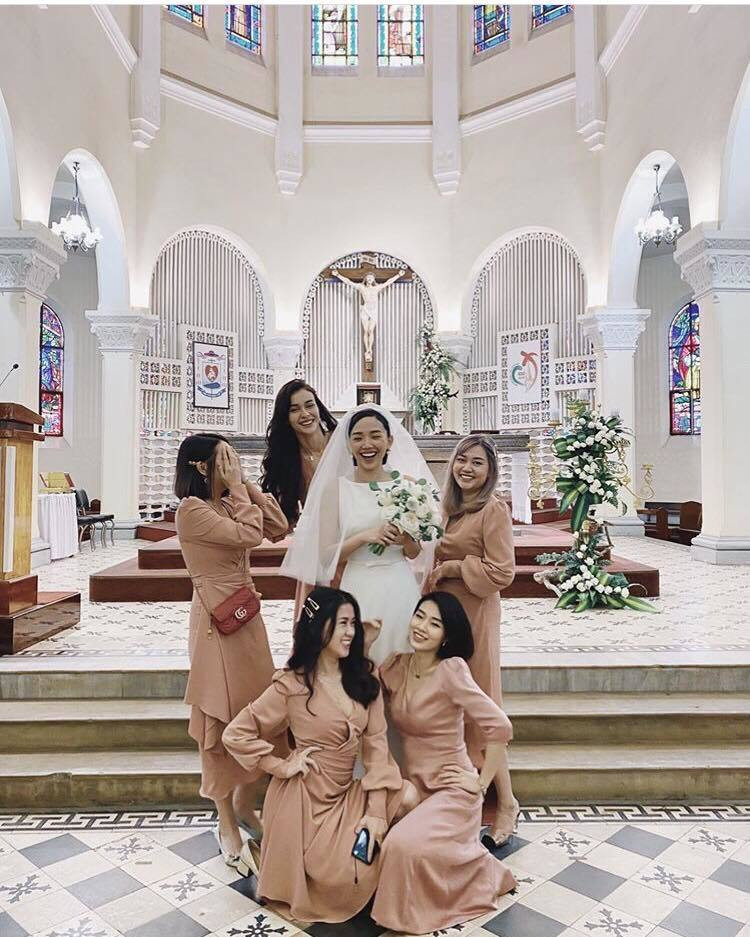 Dàn mỹ nhân Việt năm đầu đón Tết tại nhà chồng ảnh 1