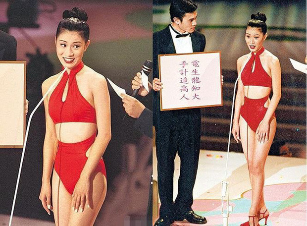 'Nhàn Phi' Xa Thi Mạn diện váy bó sát, lộ lưng trần quyến rũ khó tin ở tuổi 45 ảnh 5