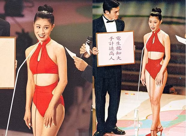 'Nhàn Phi' Xa Thi Mạn diện váy bó sát, lộ lưng trần quyến rũ khó tin ở tuổi 45 ảnh 5
