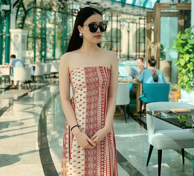 Nhan sắc thuộc hàng 'cực phẩm' của em gái Hoa hậu Mai Phương Thúy ảnh 3
