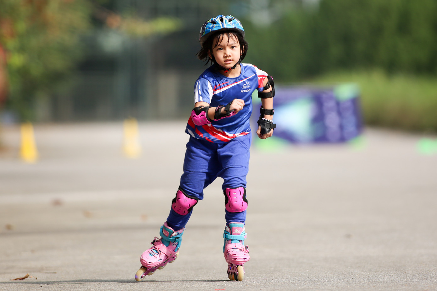Bé 5 tuổi trượt patin ở Mỹ Đình để chọn tuyển thủ quốc gia ảnh 14