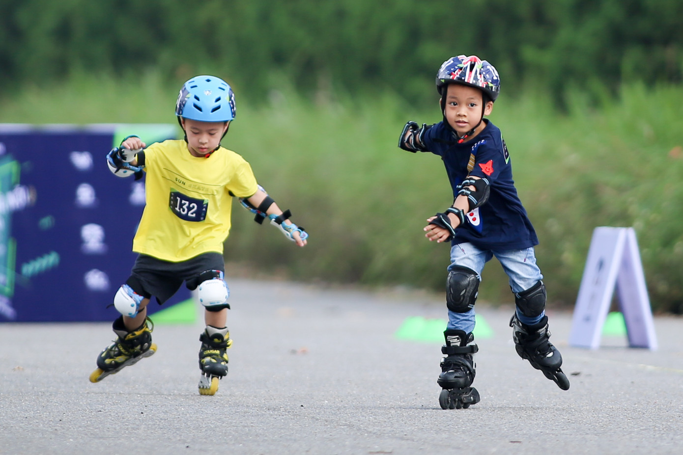 Bé 5 tuổi trượt patin ở Mỹ Đình để chọn tuyển thủ quốc gia ảnh 10