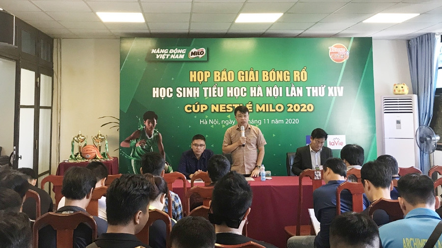 123 đội tham dự giải bóng rổ học sinh tiểu học Hà Nội 2020 ảnh 1