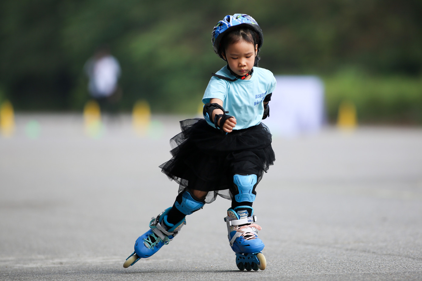 Bé 5 tuổi trượt patin ở Mỹ Đình để chọn tuyển thủ quốc gia ảnh 19