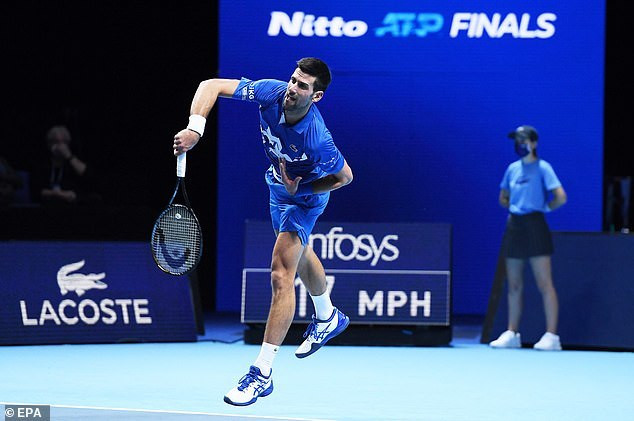 Djokovic, Medvedev thắng nhanh trận ra quân tại ATP Finals ảnh 1