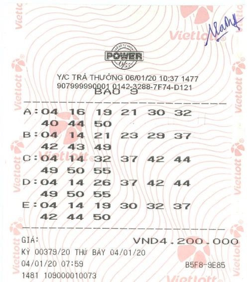 Trao giải cho người trúng Jackpot trên 112 tỷ của Vietlott ảnh 1