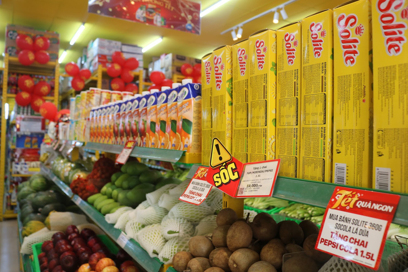 Hàng hóa dồi dào và ngập tràn khuyến mãi, Bách hóa Xanh đã sẵn sàng phục vụ Tết ảnh 1