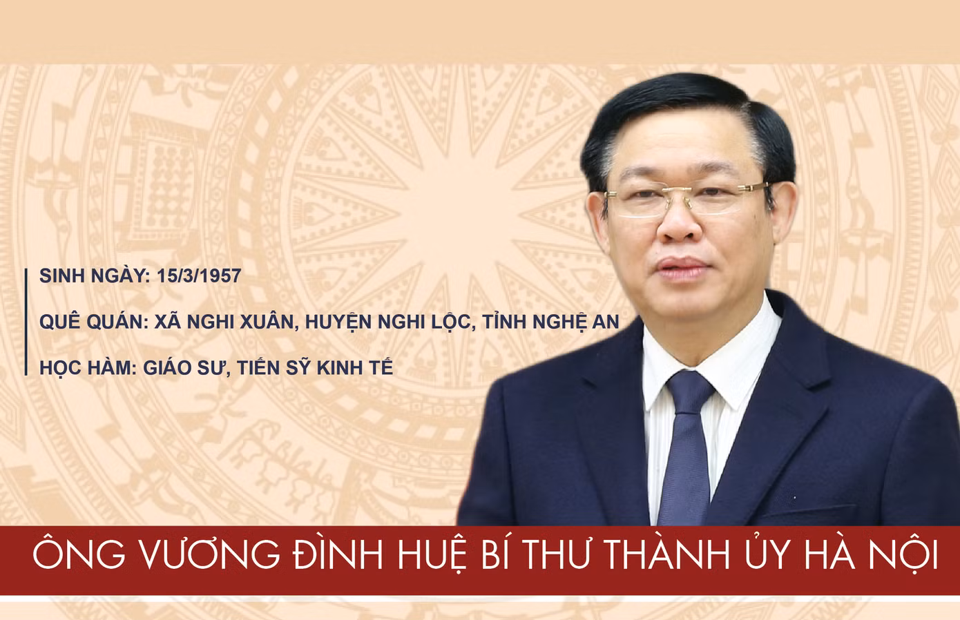 Phó Thủ tướng Vương Đình Huệ làm Bí thư Thành ủy Hà Nội ảnh 2