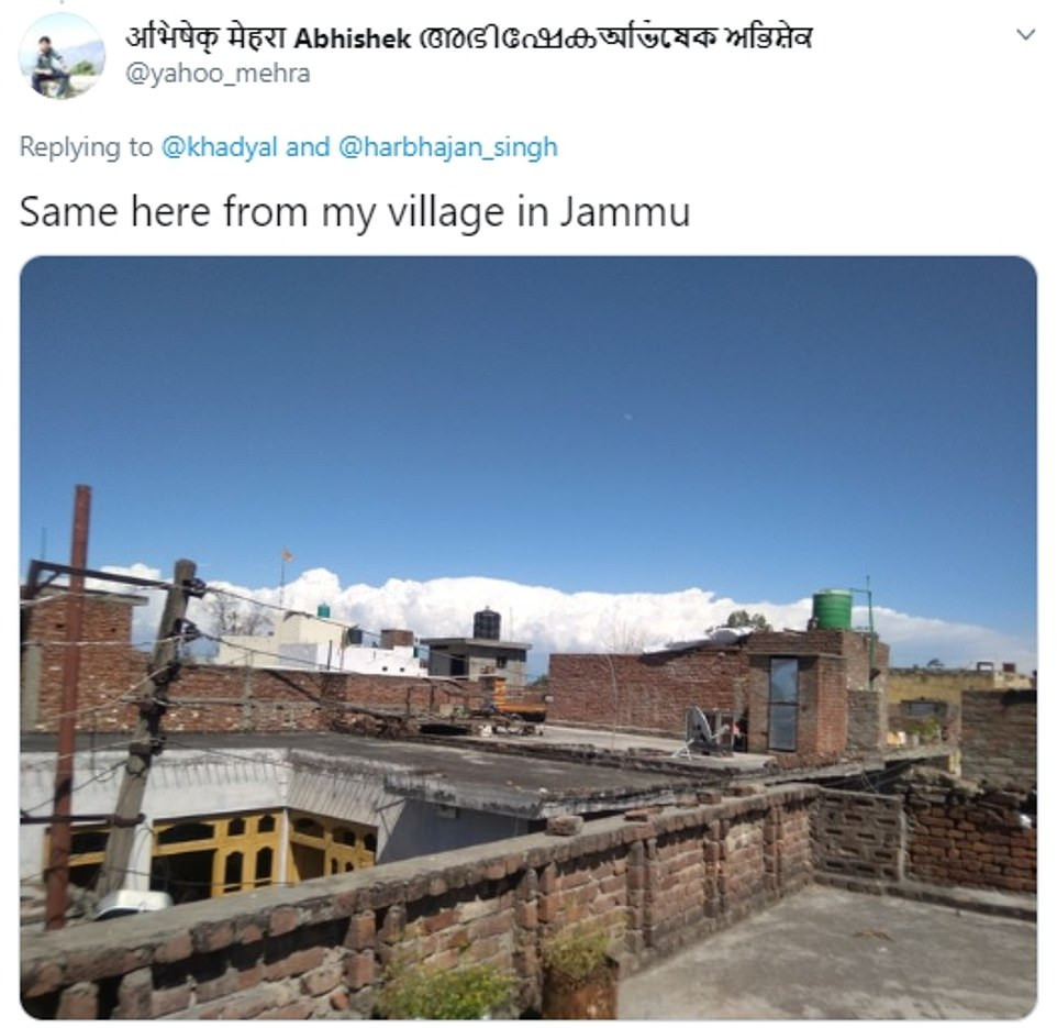 Nhìn thấy dãy Himalaya từ Ấn Độ nhờ phong tỏa chống dịch COVID - 19 ảnh 6