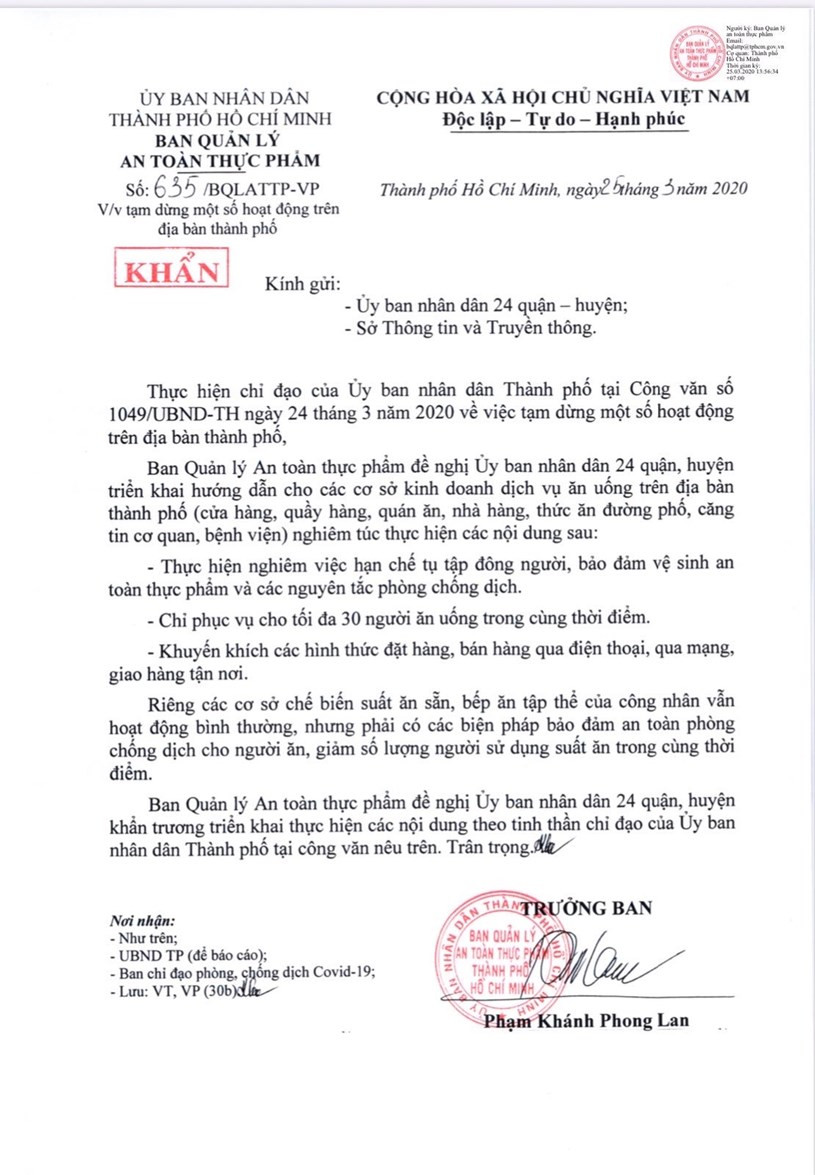 Những cơ sở nào ở TPHCM vẫn được kinh doanh sau 'lệnh' đóng cửa? ảnh 1