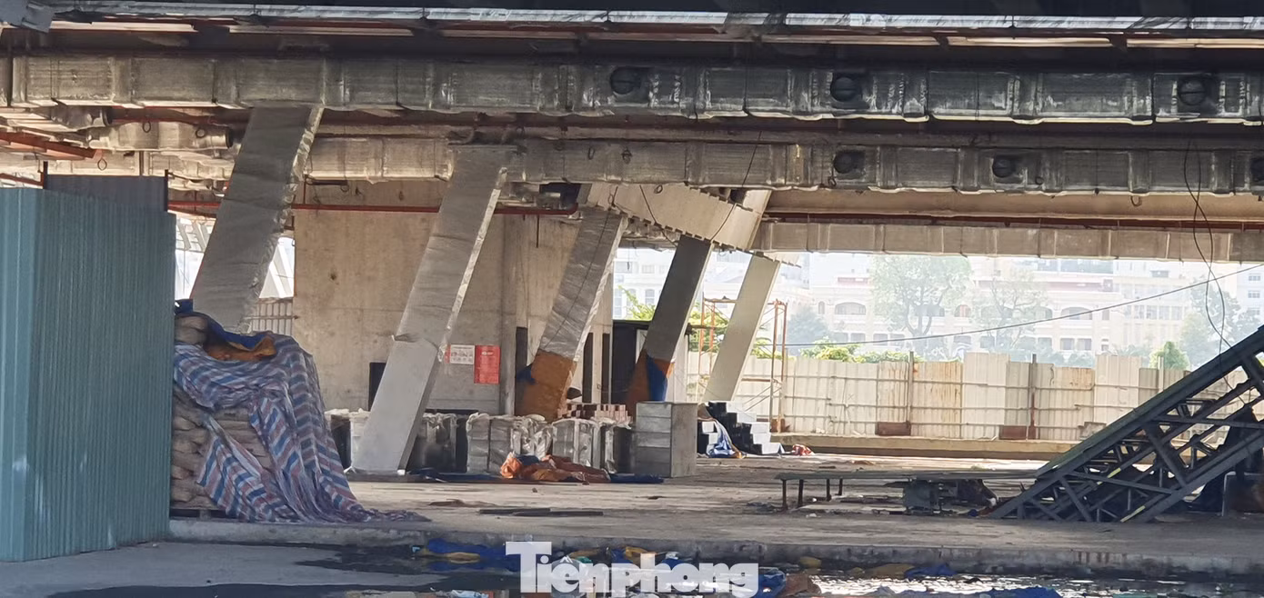 Cận cảnh tòa nhà triển lãm 800 tỷ xây dựng dang dở ở Thủ Thiêm ảnh 7