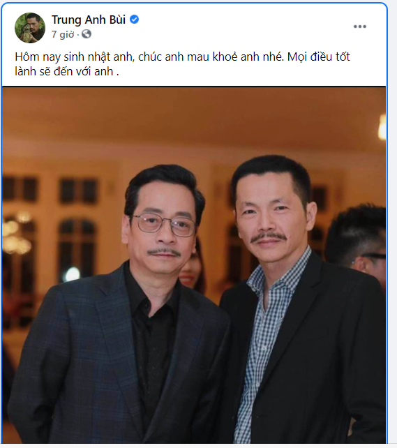 NSND Hoàng Dũng phẫu thuật cột sống, nghệ sĩ gửi lời chúc sớm bình phục ảnh 2