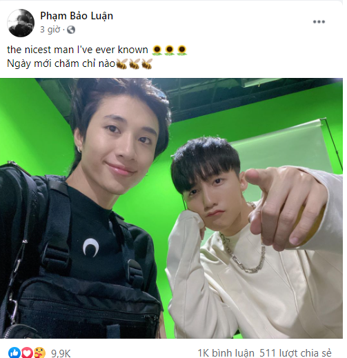 Bài đăng của Phạm Bảo Luận được nhiều người quan tâm và nhận về lượt tương tác "khủng" Sơn Tùng M-TP lộ rõ nét ưu tư sau nghi vấn “đường ai nấy đi” với Thiều Bảo Trâm ảnh 1