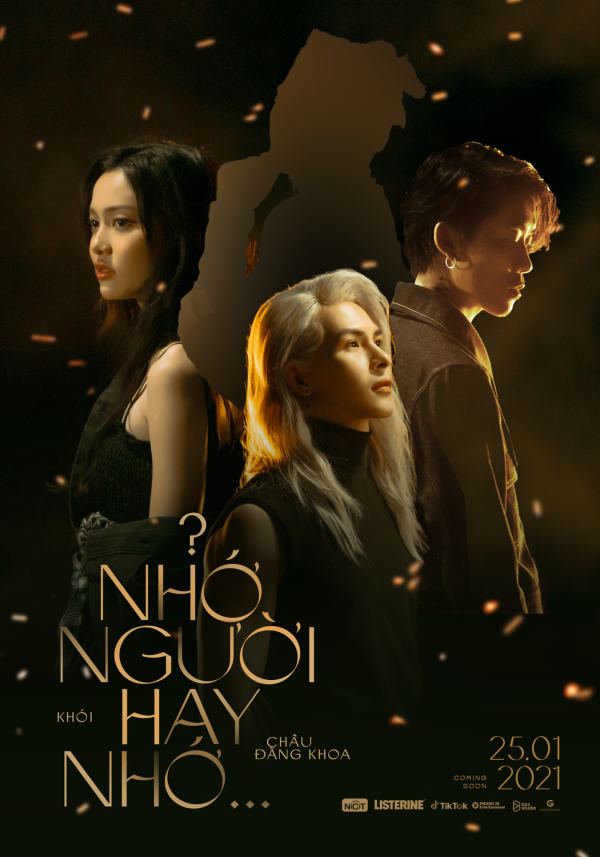 Poster chính thức MV "Nhớ Người Hay Nhớ". Châu Đăng Khoa, Denis Đặng, Khói, Fung La thông báo “comeback” nhưng chưa rõ ai sẽ hát? ảnh 3