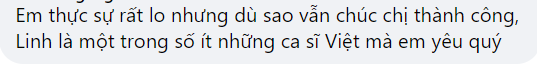 Những dòng bình luận từ khán giả khi nghe Lynk Lee chia sẻ. Sốc: Lynk Lee bị u nang thanh quản phải phẫu thuật, hạn chế hát và nói quá nhiều ảnh 4