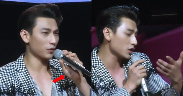 Isaac vừa có màn “lật tài liệu” công khai trên sân khấu khiến khán giả cười khoái chí ảnh 2