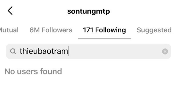 Sơn Tùng và "bạn gái tin đồn" Thiều Bảo Trâm không còn theo dõi nhau trên Instagram nữa. Đào lại Instagram, netizen nghi vấn Sơn Tùng - Thiều Bảo Trâm từng suýt tan vỡ 7 năm trước ảnh 3