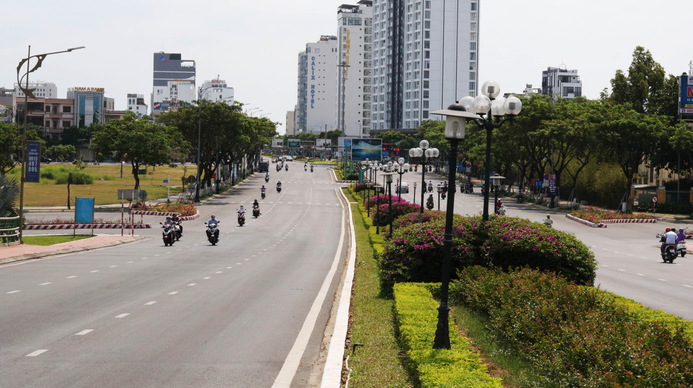 Đường phố Đà Nẵng ngày cuối tuần ra sao trong đợt giãn cách xã hội? ảnh 6