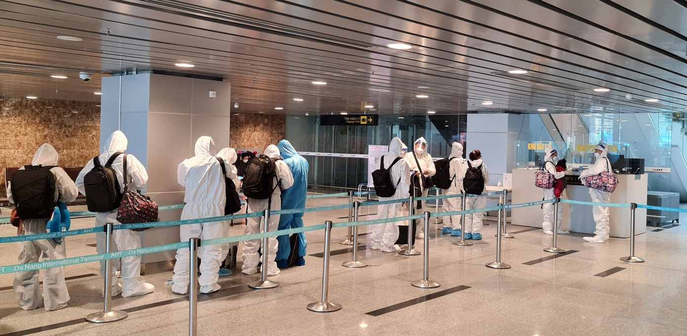 Cảng hàng không quốc tế Đà Nẵng đảm bảo quy trình an toàn chống dịch ảnh 1