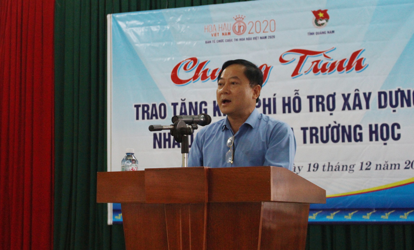 BTC cuộc thi Hoa hậu Việt Nam cùng các người đẹp đến với đồng bào Nam Trà My ảnh 1