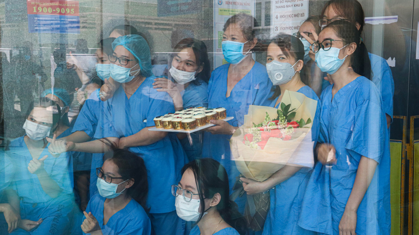 Đà Nẵng vui mừng sau khi 'chiến thắng' hết 6 ca bệnh COVID-19 ảnh 12