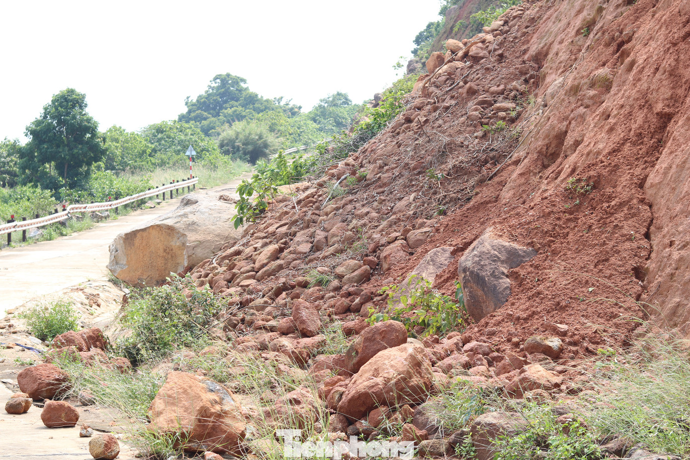 Bán đảo Sơn Trà sạt lở nghiêm trọng sau mưa bão, tiềm ẩn nguy hiểm ảnh 6