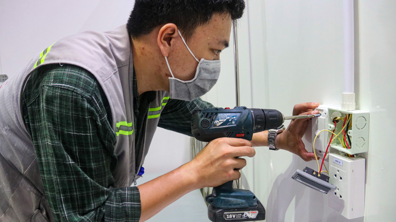 Bệnh viện dã chiến 700 giường hoàn thành sau 4 ngày 'thần tốc' thi công ảnh 9