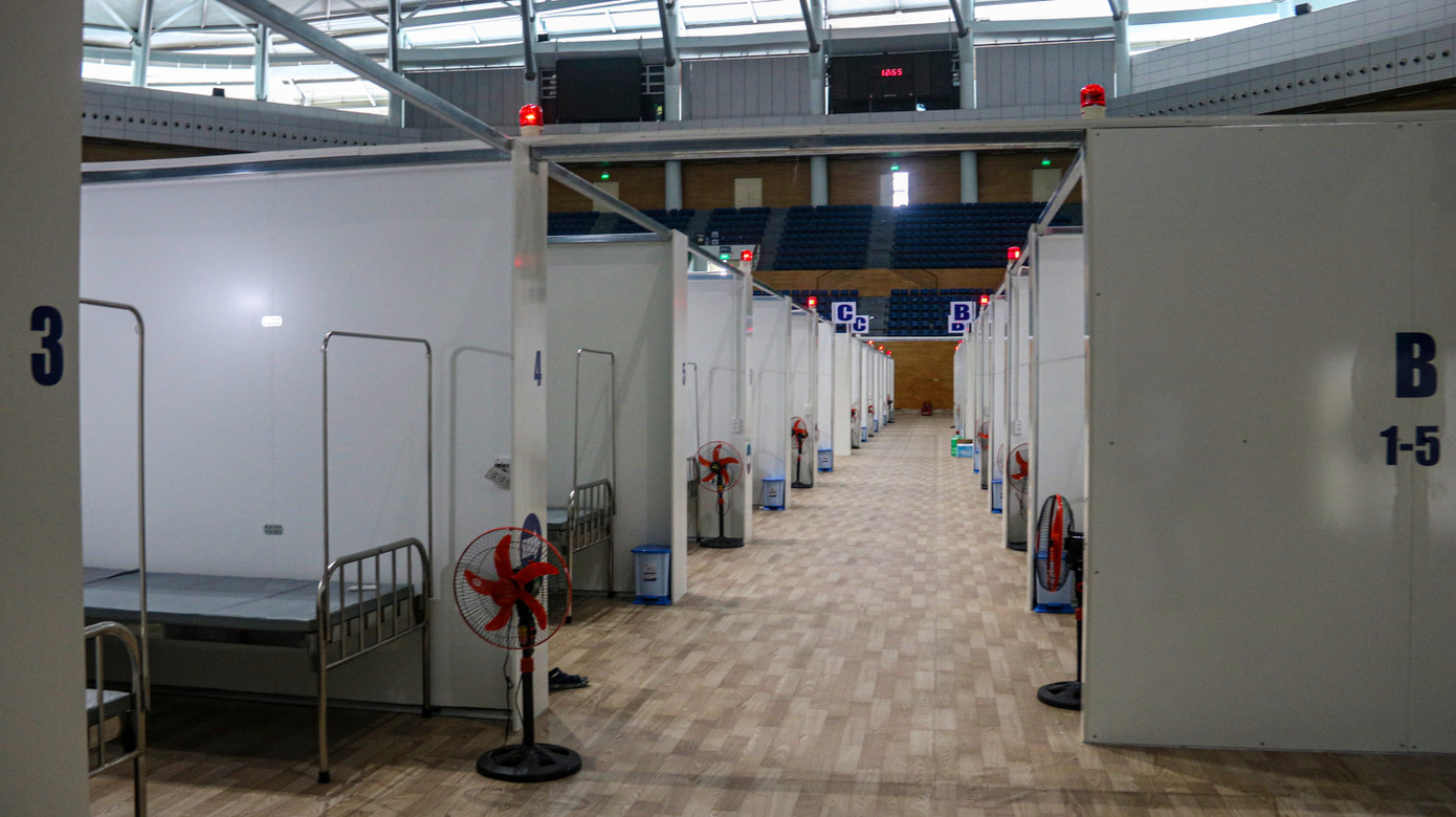 Bệnh viện dã chiến 700 giường hoàn thành sau 4 ngày 'thần tốc' thi công ảnh 6