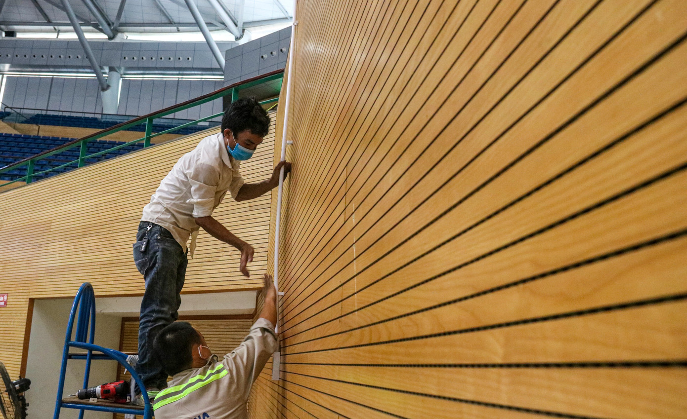 Bệnh viện dã chiến 700 giường hoàn thành sau 4 ngày 'thần tốc' thi công ảnh 11