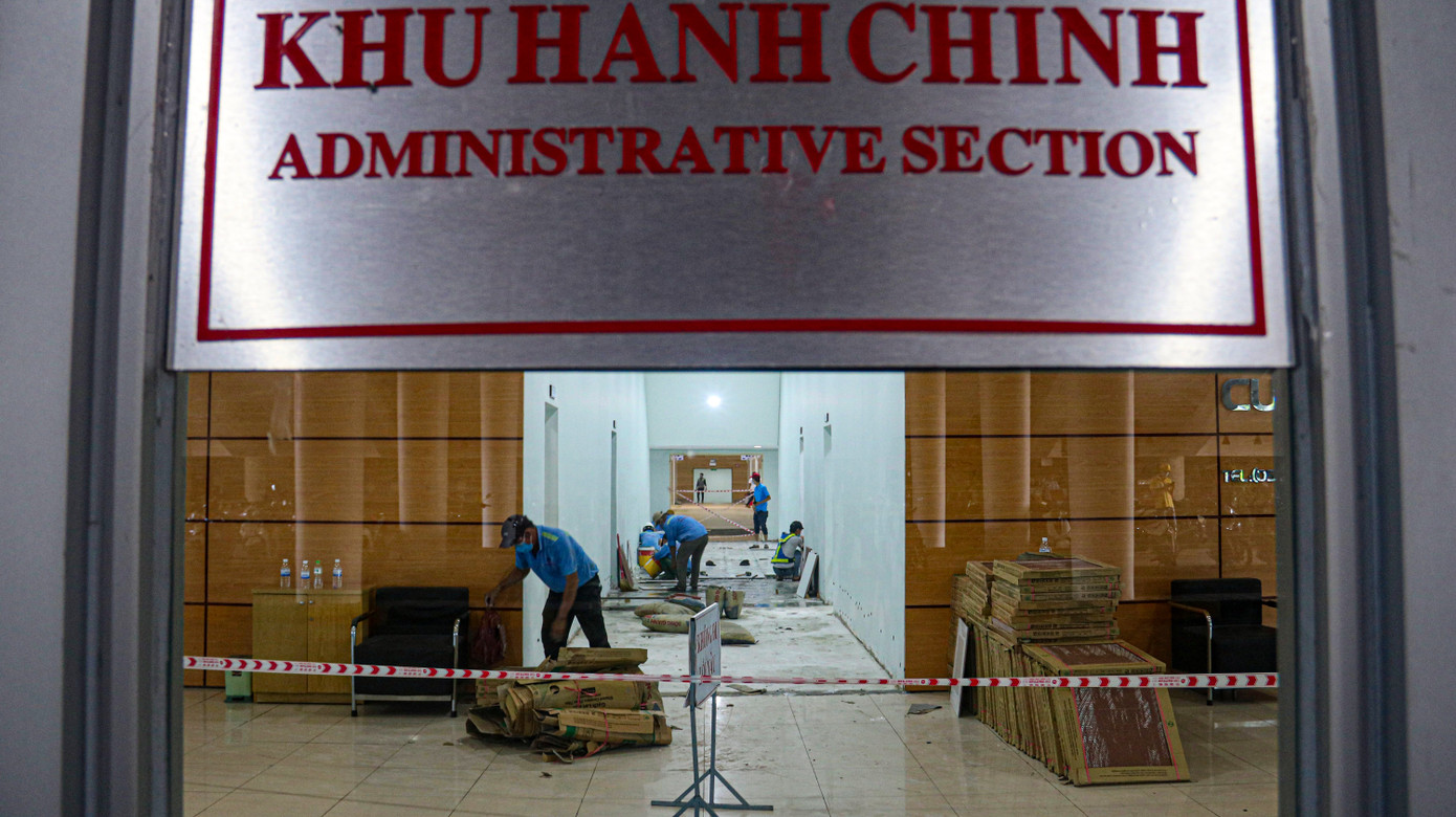 Bệnh viện dã chiến 700 giường hoàn thành sau 4 ngày 'thần tốc' thi công ảnh 14