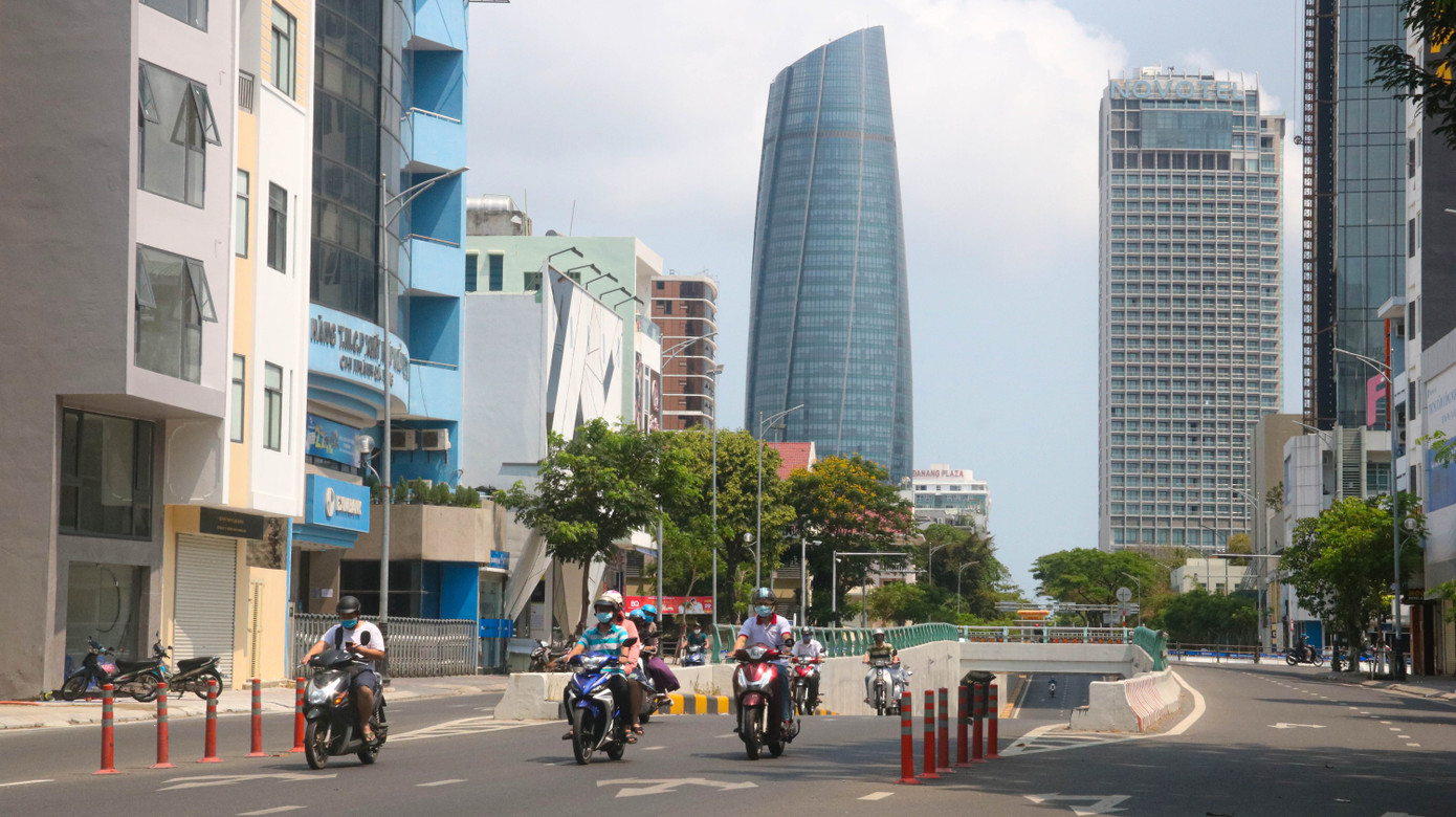 Đường phố Đà Nẵng ngày cuối tuần ra sao trong đợt giãn cách xã hội? ảnh 15