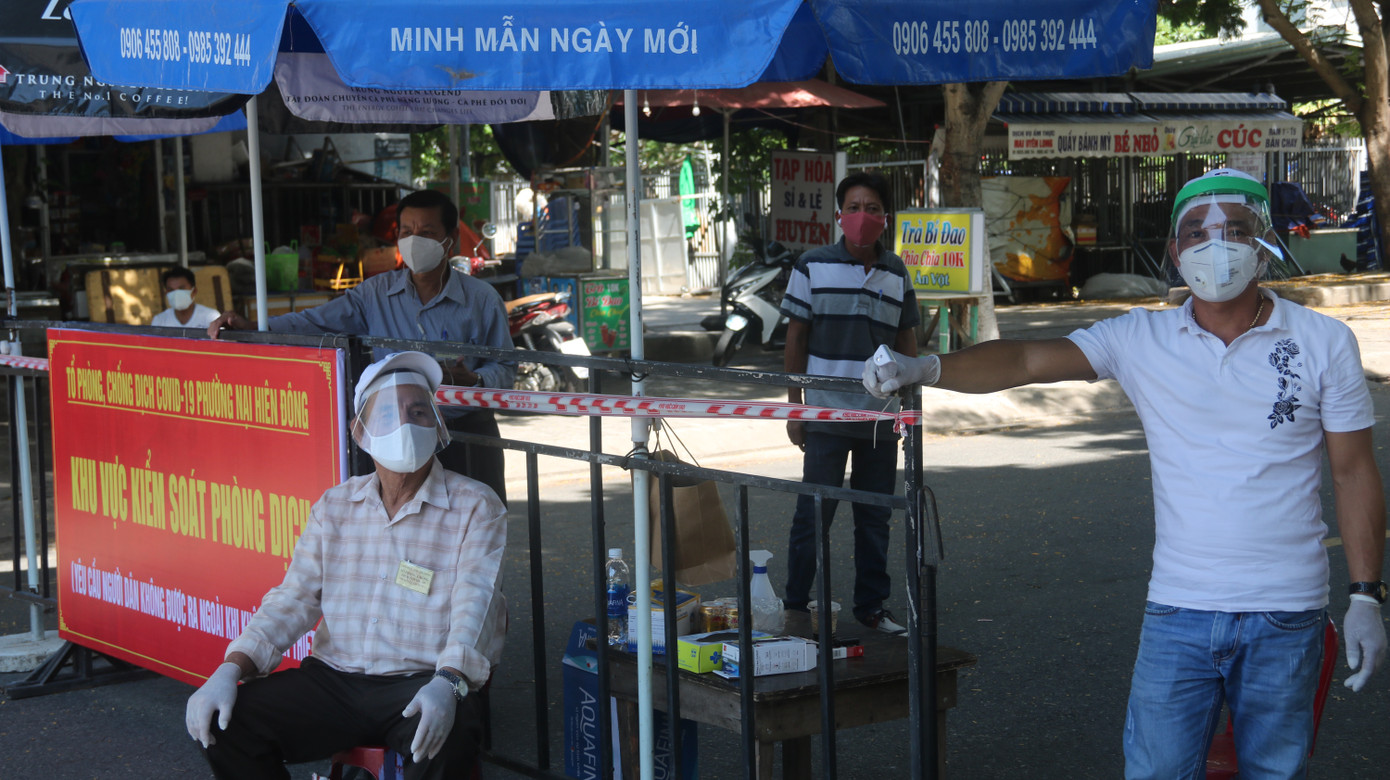 'Phố chung cư' ở Đà Nẵng tiếp tục ghi nhận cư dân mắc COVID-19 ảnh 1