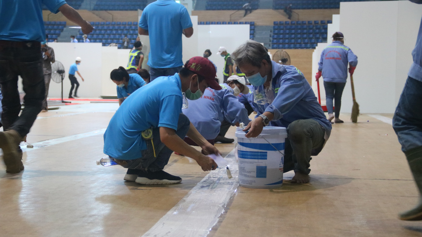 4 ngày ‘biến’ Cung thể thao rộng 94 nghìn m2 thành bệnh viện dã chiến ảnh 11