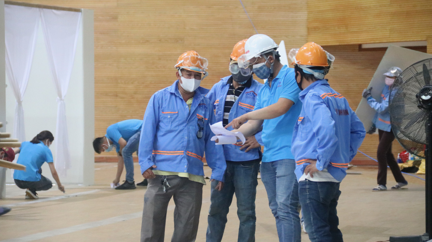 4 ngày ‘biến’ Cung thể thao rộng 94 nghìn m2 thành bệnh viện dã chiến ảnh 8