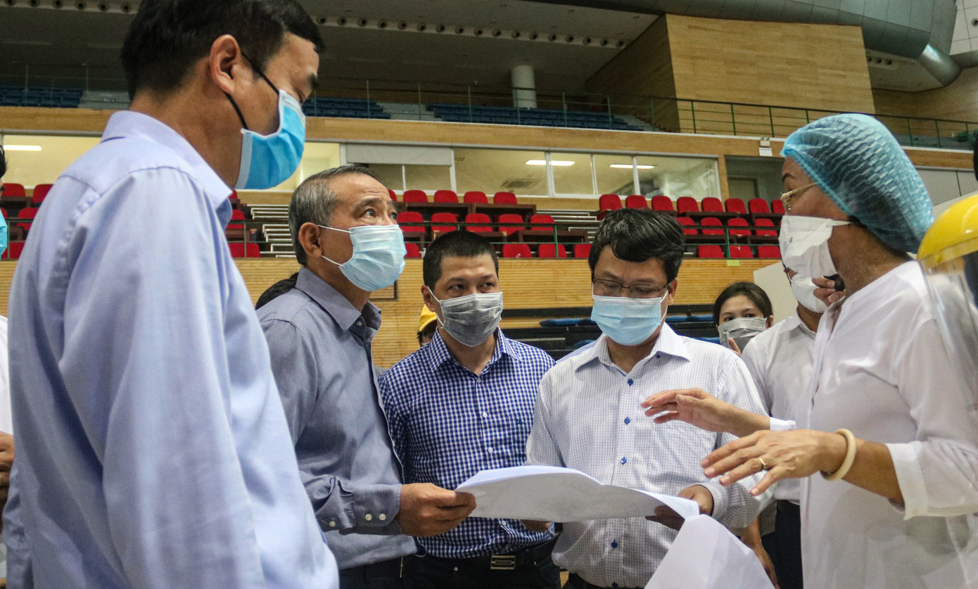 4 ngày ‘biến’ Cung thể thao rộng 94 nghìn m2 thành bệnh viện dã chiến ảnh 17