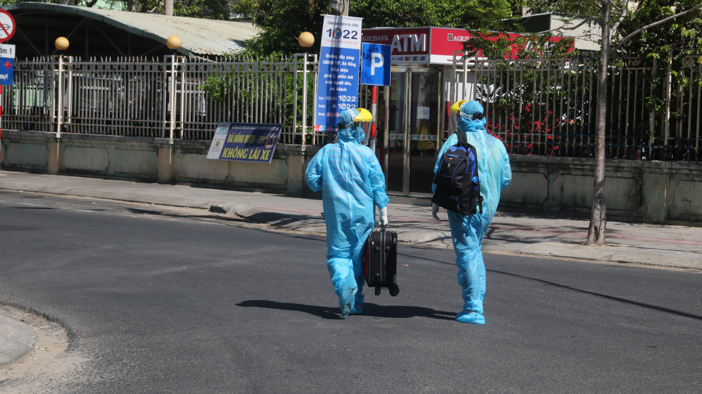 Cuộc sống bên trong khu vực bị phong tỏa ở Đà Nẵng ảnh 16