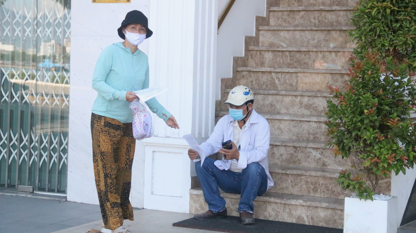 Cuộc sống bên trong khu vực bị phong tỏa ở Đà Nẵng ảnh 17