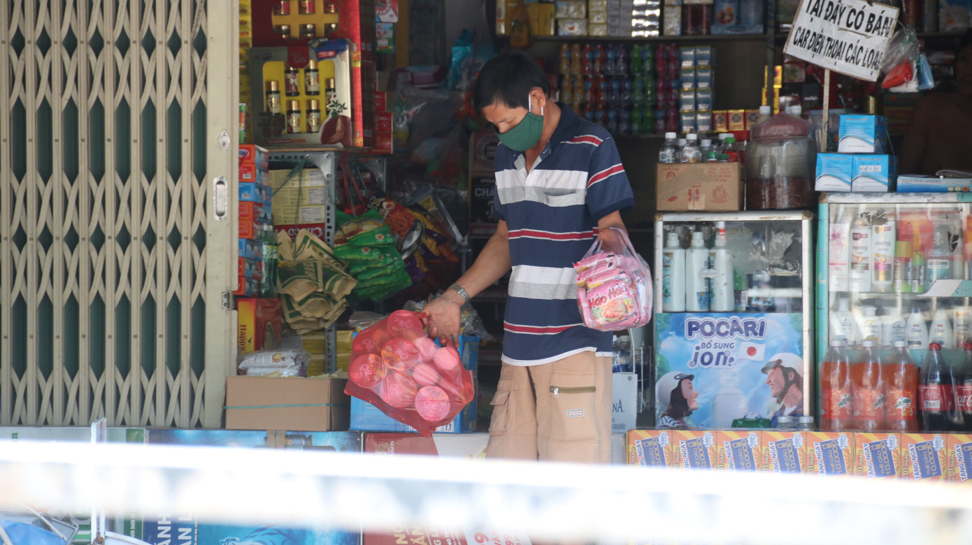 Cuộc sống bên trong khu vực bị phong tỏa ở Đà Nẵng ảnh 6